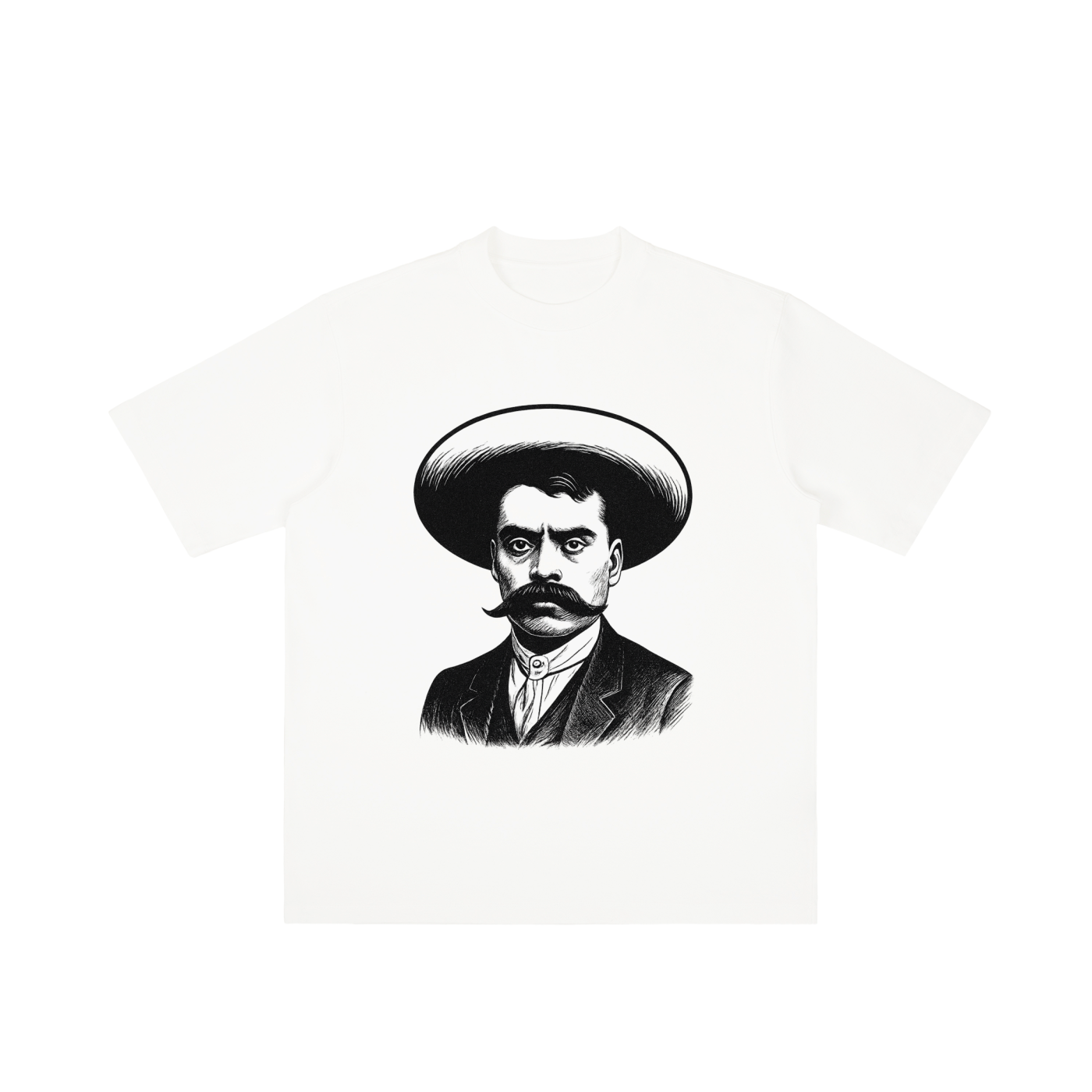 Zapata Vintage Wash Drop Shoulder T-shirt