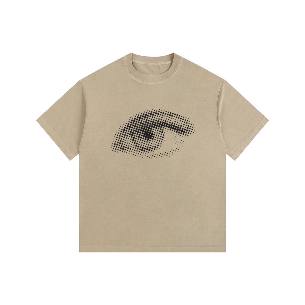 Vintage Washed Oversized Cotton T-Shirt