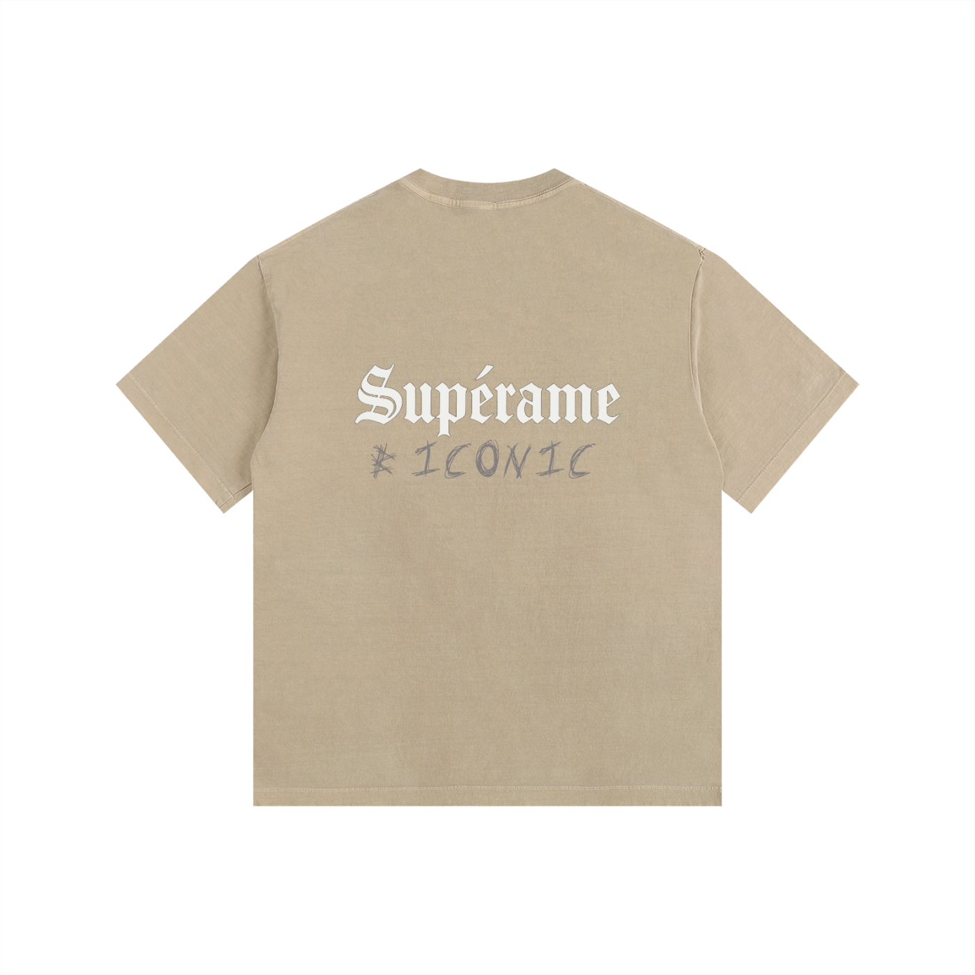 Vintage Washed Oversized Cotton T-Shirt