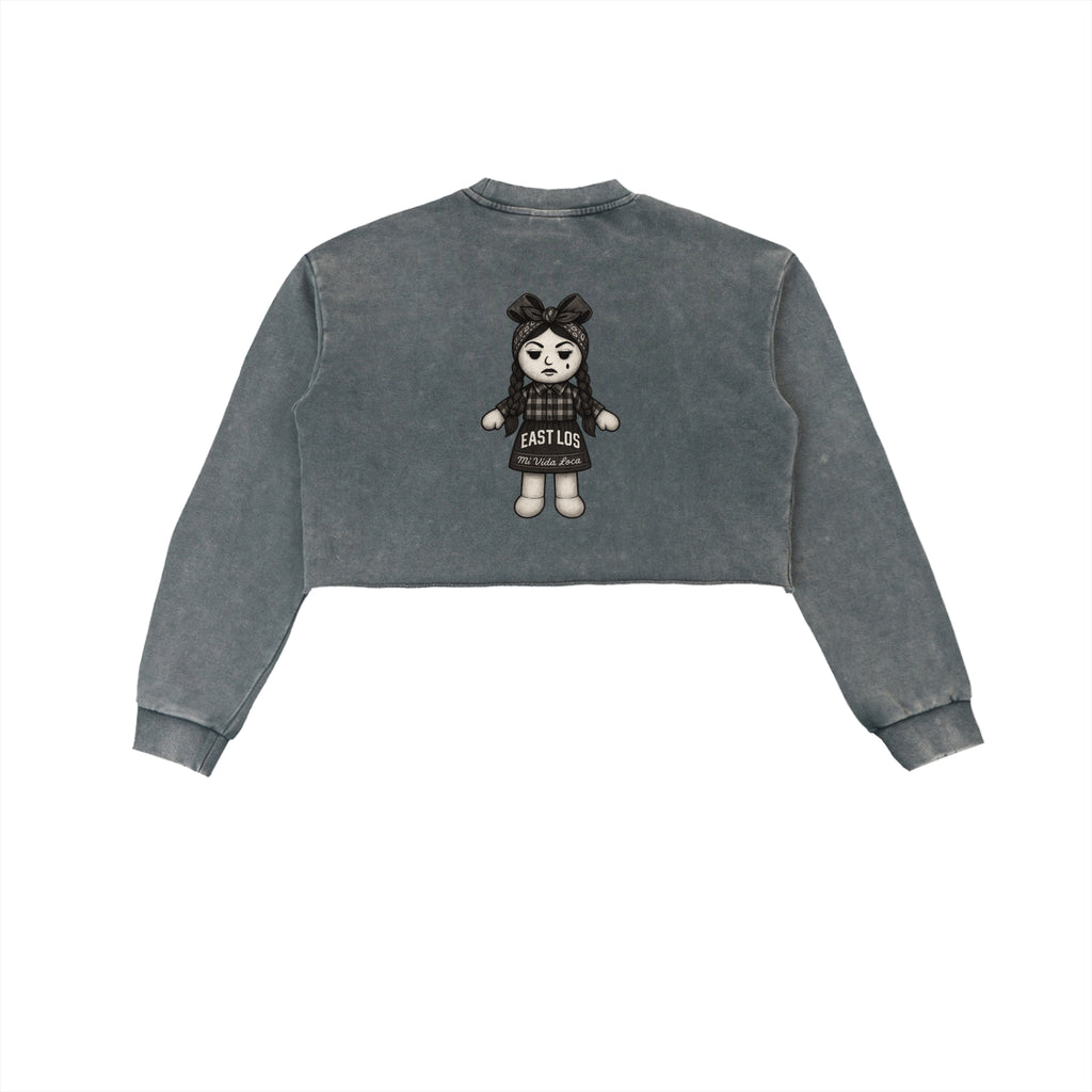 La Muñeca Cropped Sweatshirt
