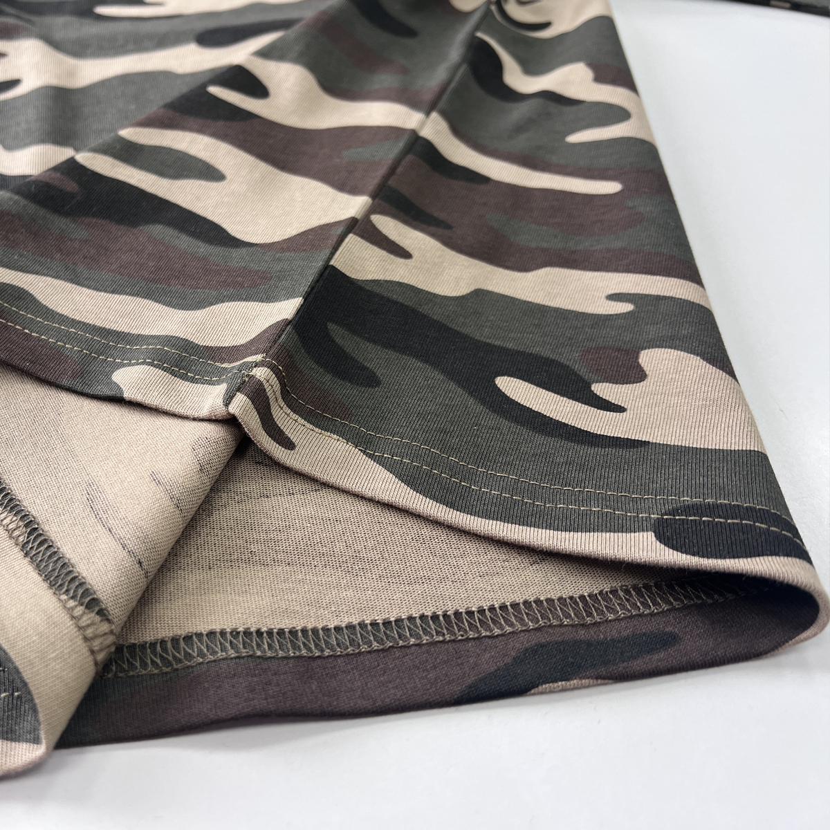 Unisex Heavyweight Cotton Camo Oversized T-Shirt (270GSM)