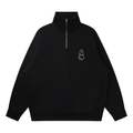 Quarter-Zip Drop Shoulder Sweatshirt
