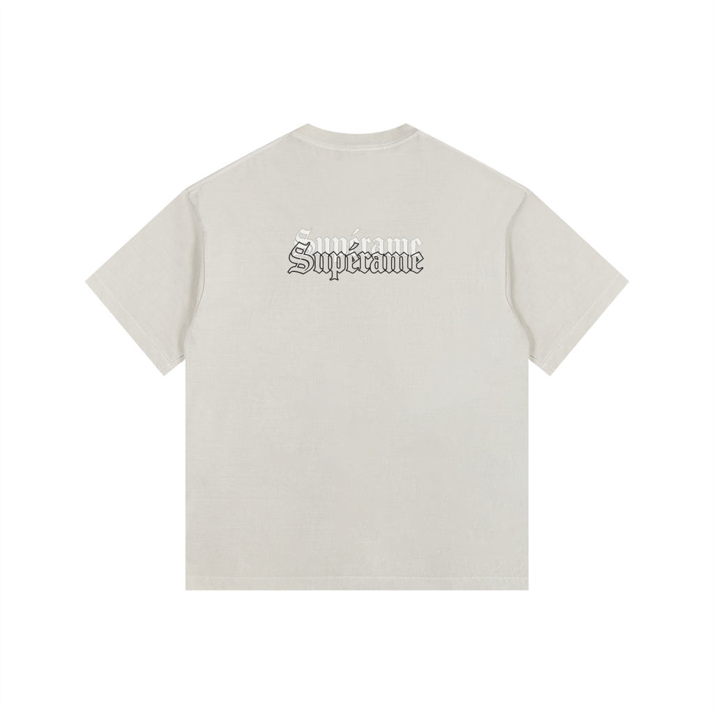 Vintage Washed Oversized Cotton T-Shirt