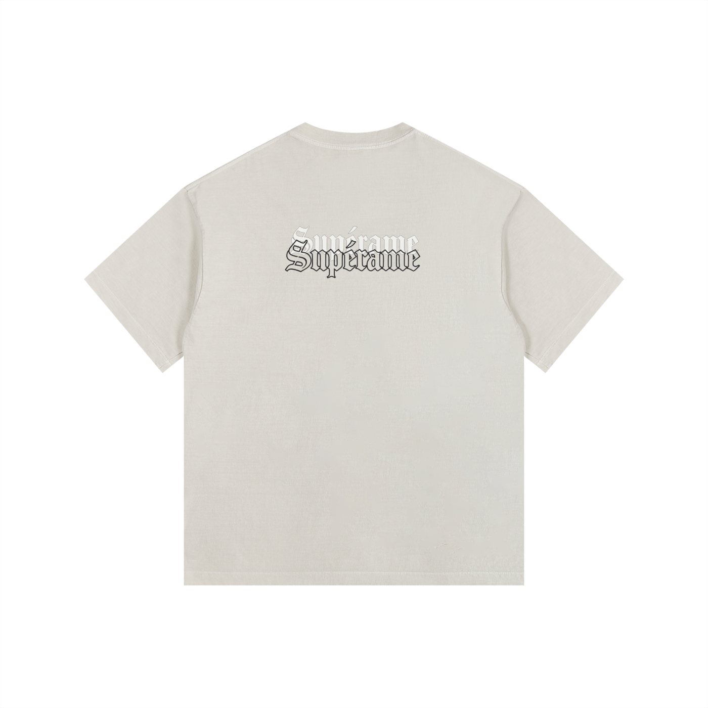 Vintage Washed Oversized Cotton T-Shirt