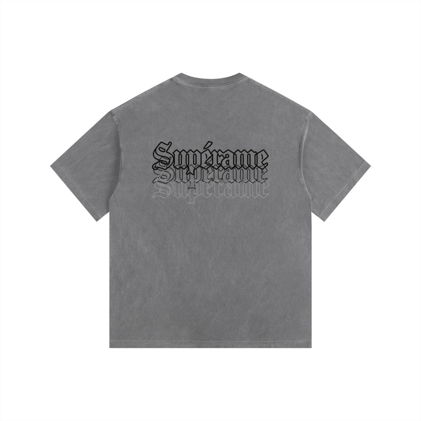 Vintage Washed Oversized Cotton T-Shirt