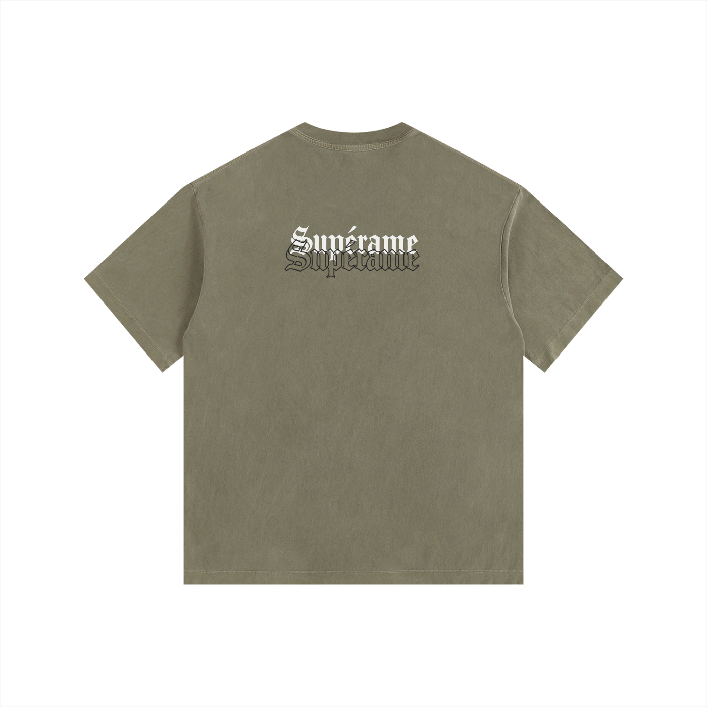 Vintage Washed Oversized Cotton T-Shirt