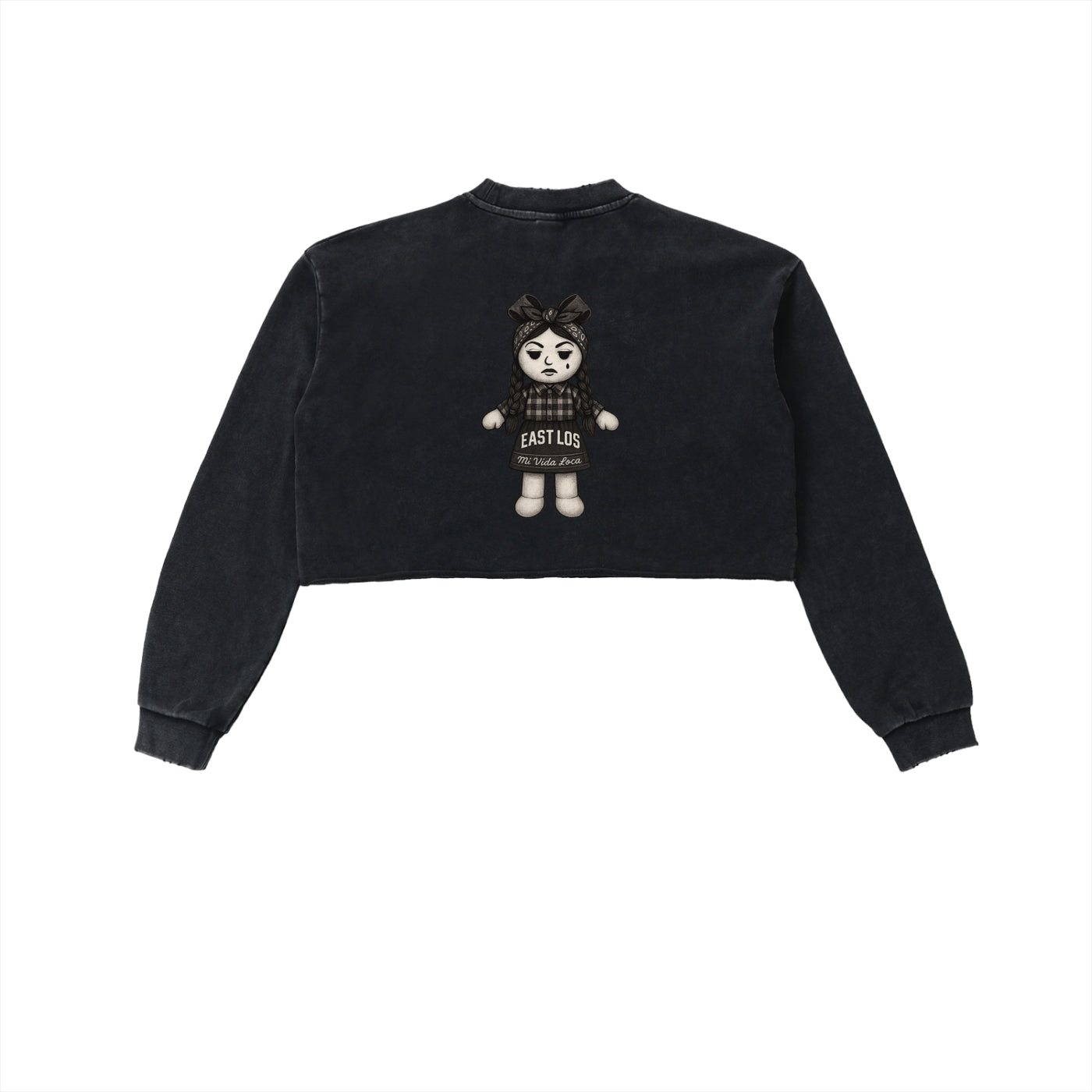 La Muñeca Cropped Sweatshirt