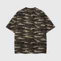 Unisex Heavyweight Cotton Camo Oversized T-Shirt (270GSM)