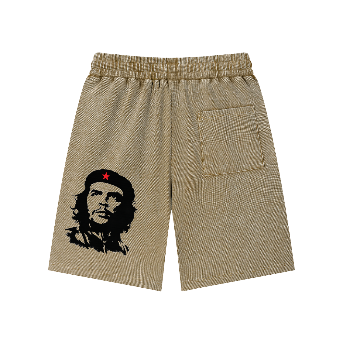 Mineral Wash Waffle Knit Shorts