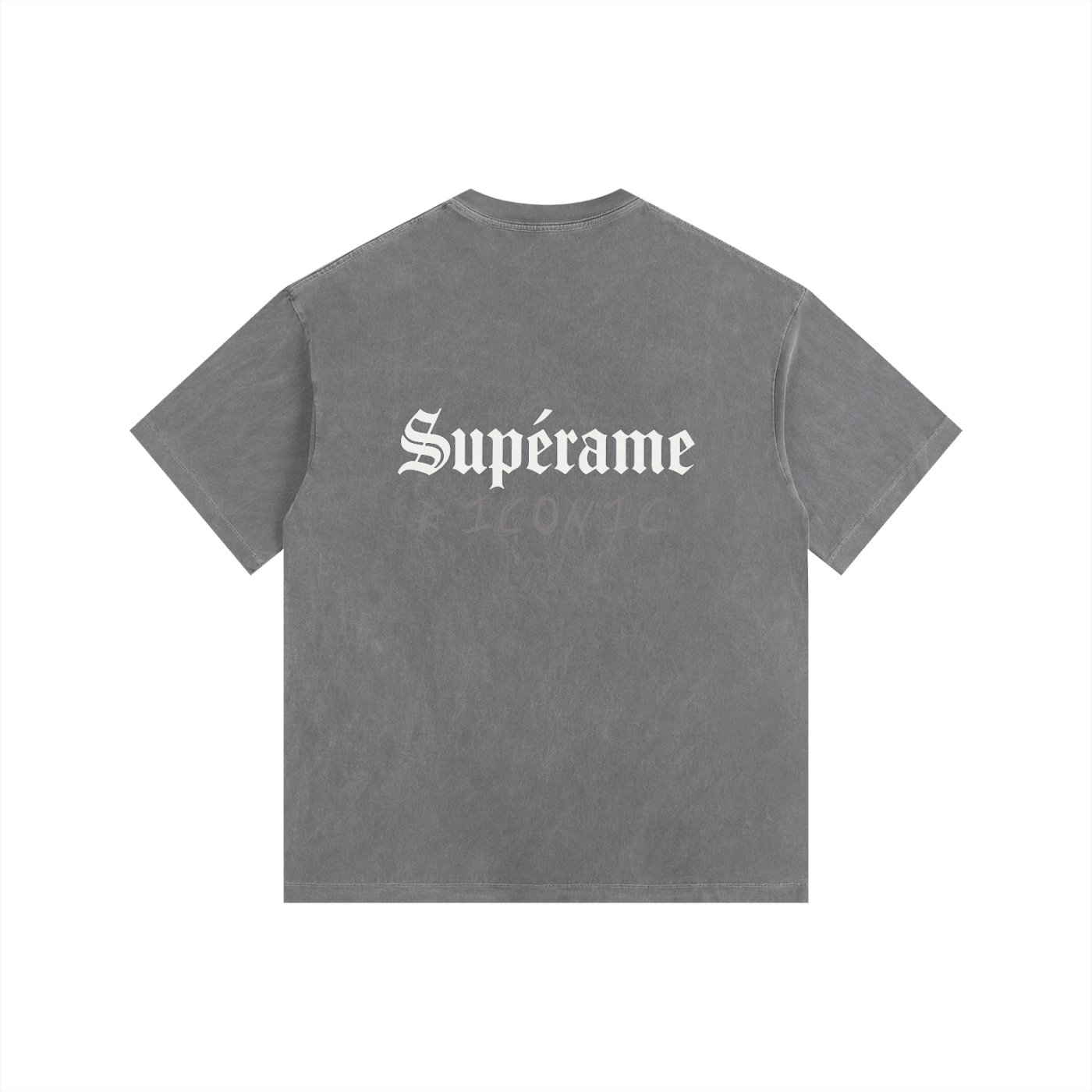 Vintage Washed Oversized Cotton T-Shirt