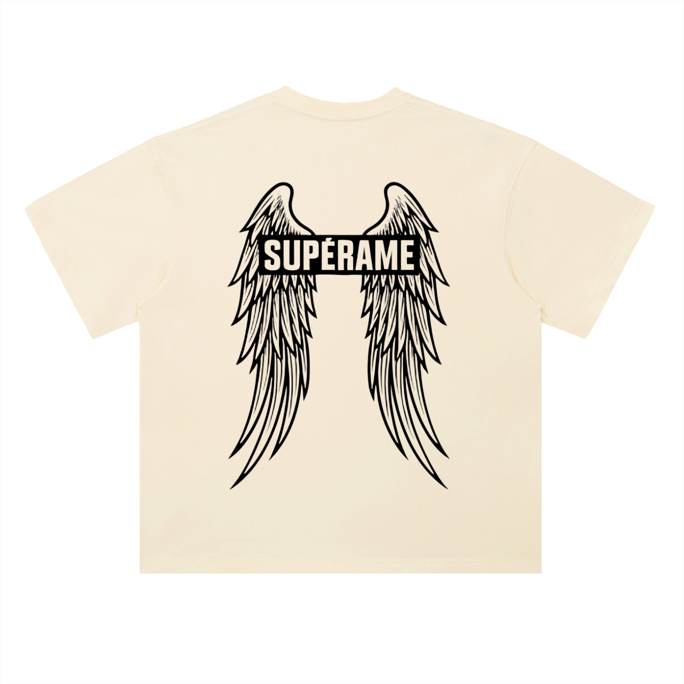 Heavyweight Drop Shoulder Cotton T-Shirt