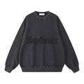 Snow Washed Oversized Sweatshirt