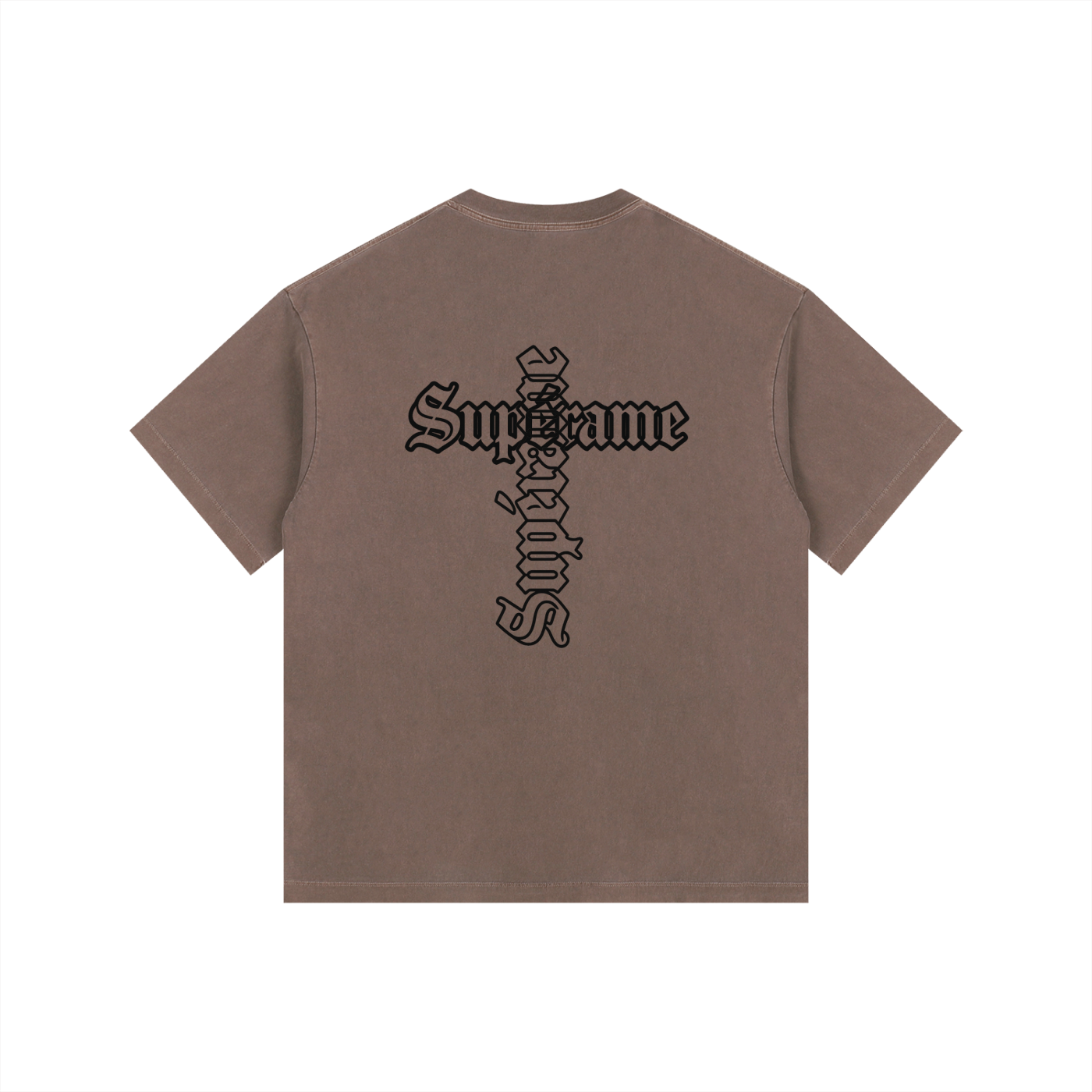 Vintage Washed Oversized Cotton T-Shirt