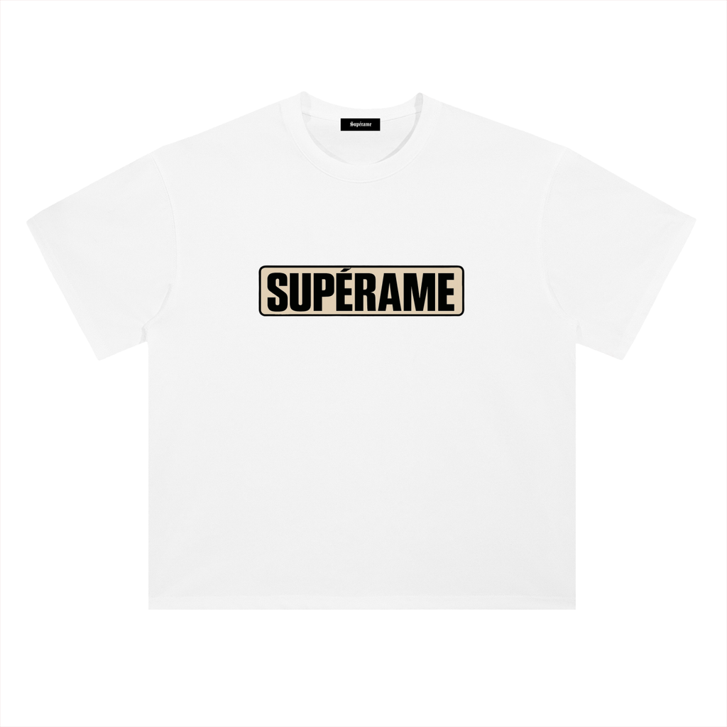 Heavyweight Drop Shoulder Cotton T-Shirt