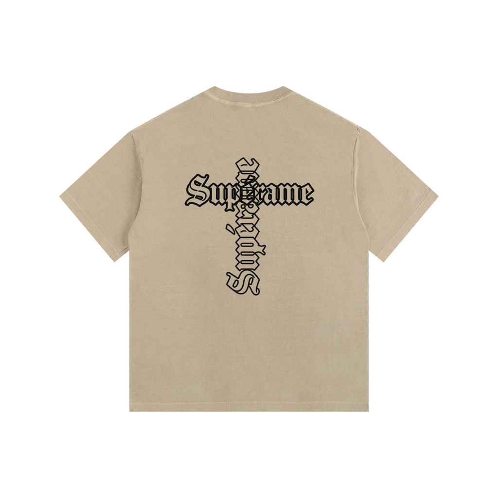 Vintage Washed Oversized Cotton T-Shirt