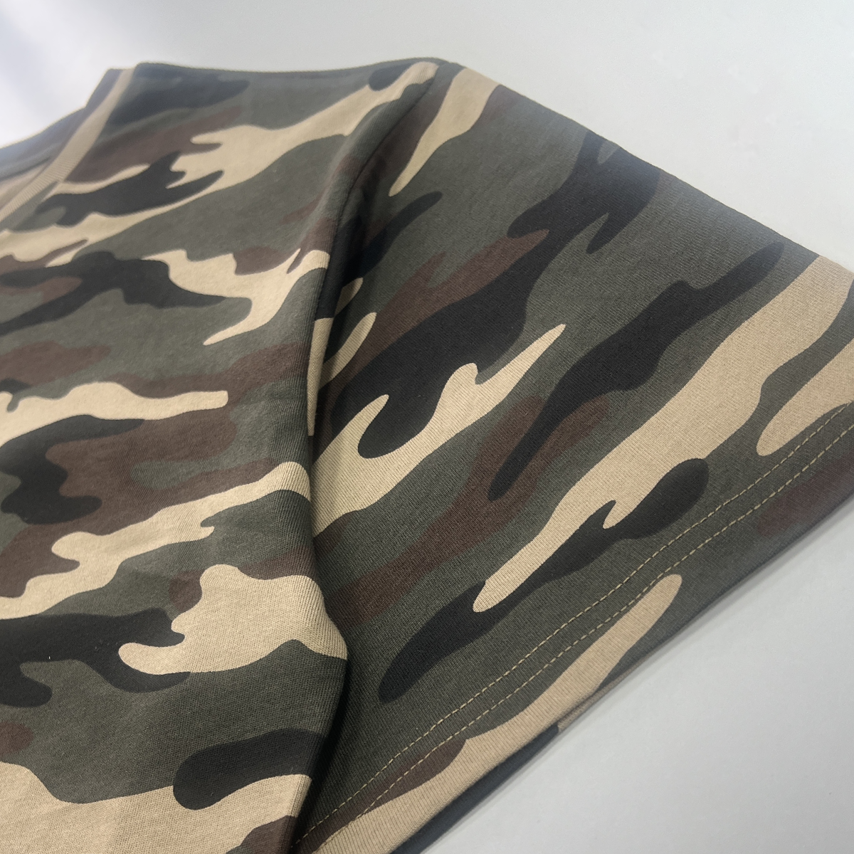 Unisex Heavyweight Cotton Camo Oversized T-Shirt (270GSM)