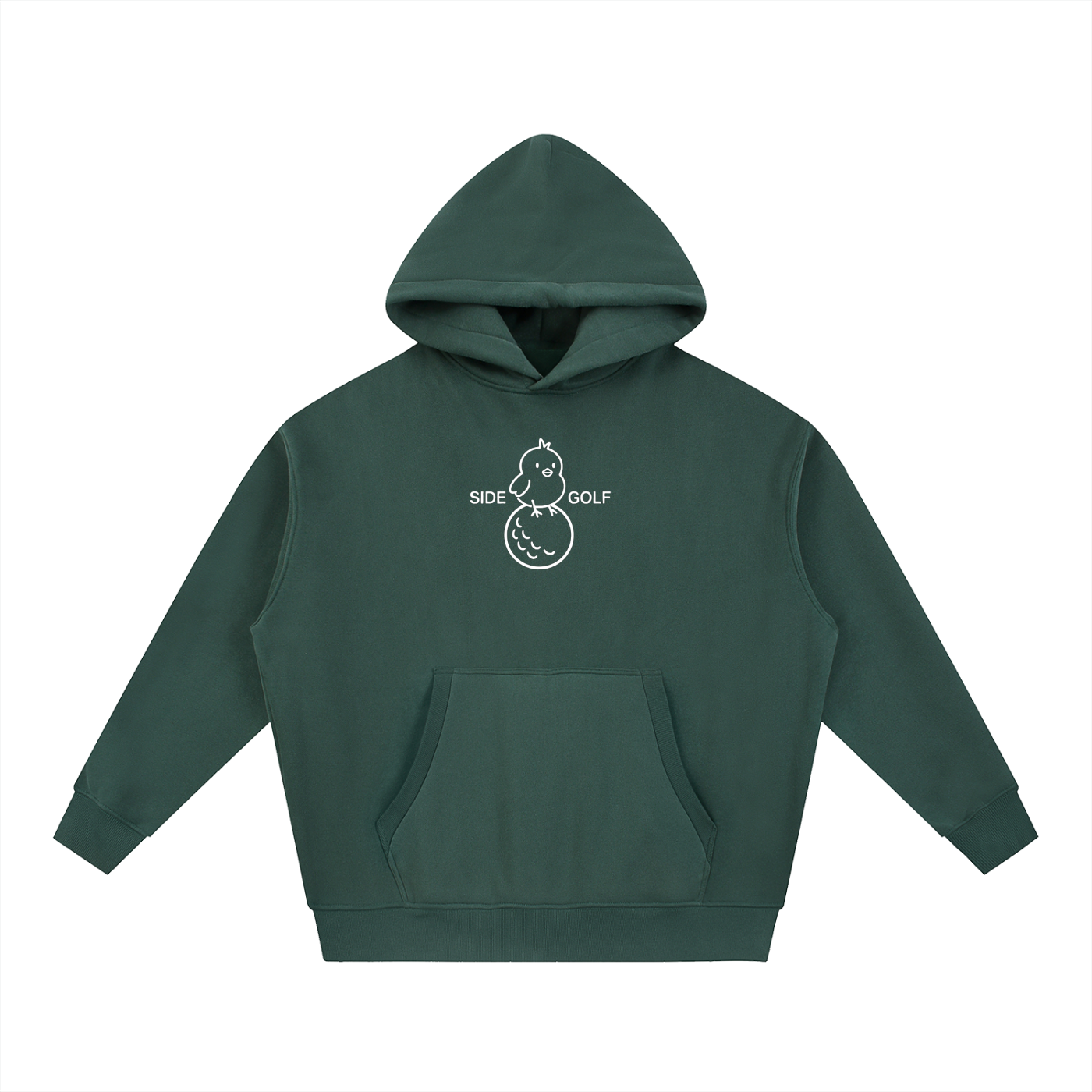 Essential Oversized Boxy Fit Fleece Hoodie