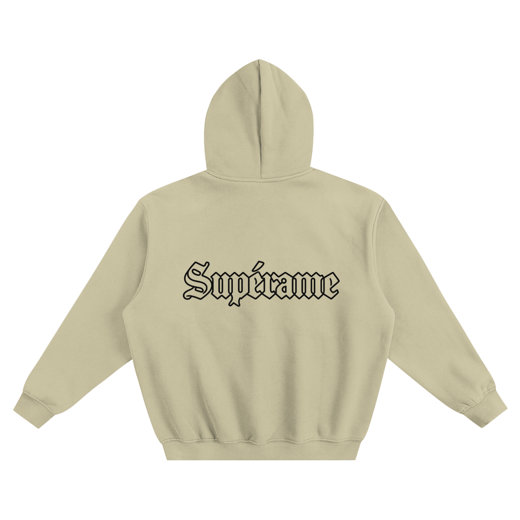 Fleeced Boxy Hoodie