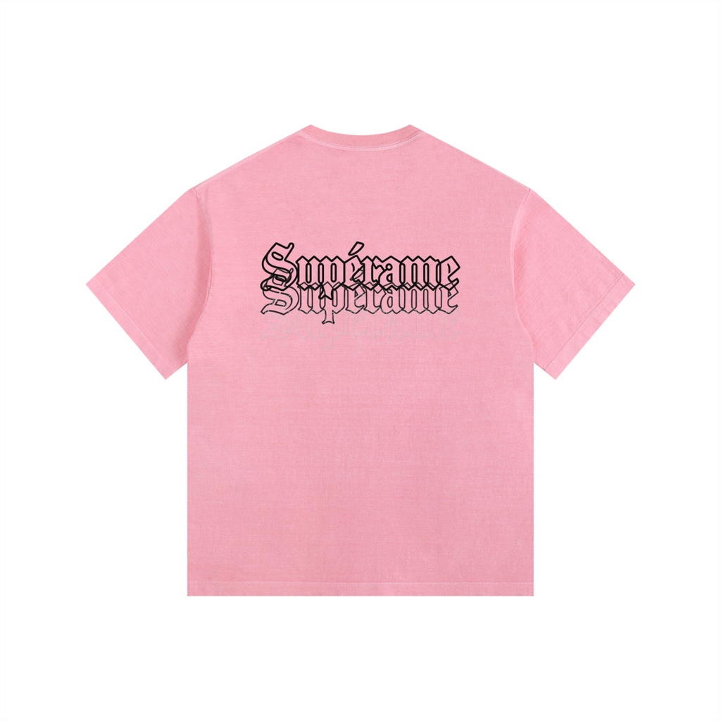 Vintage Washed Oversized Cotton T-Shirt