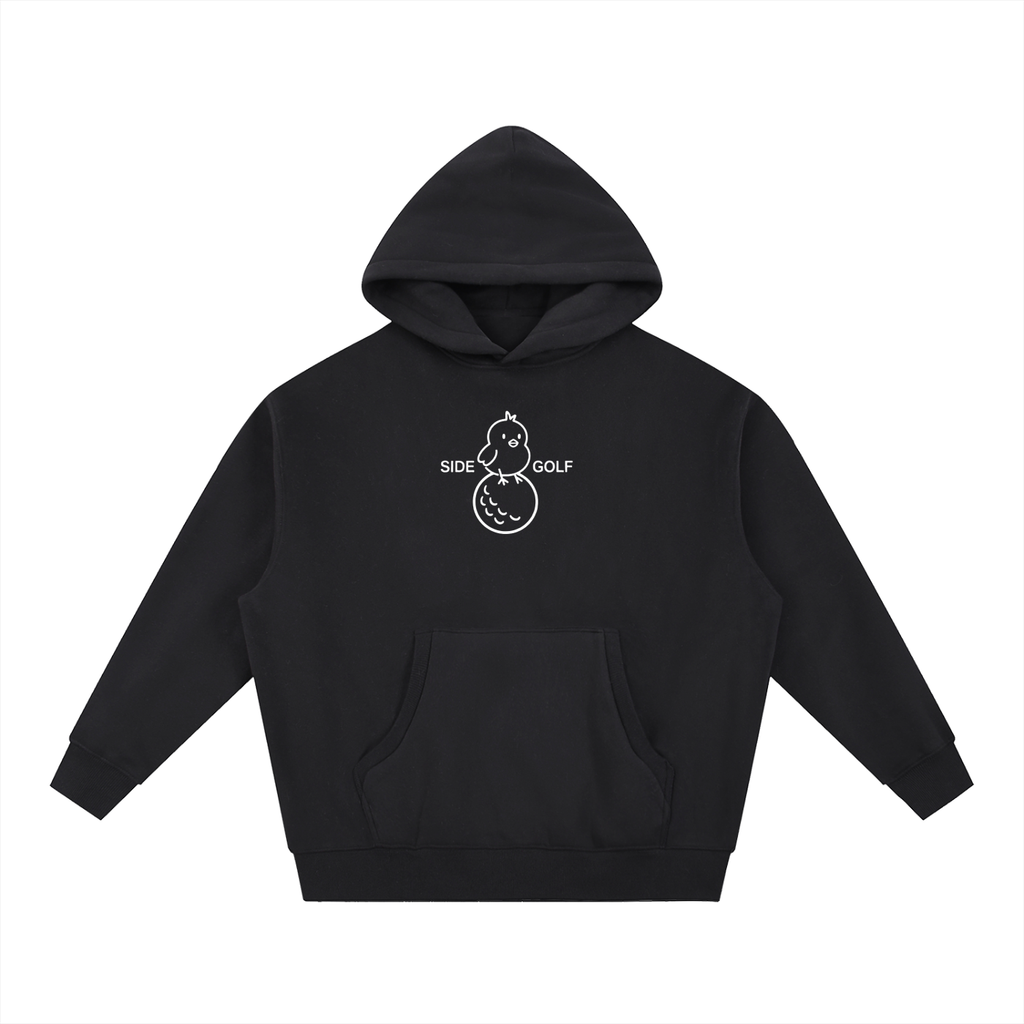 Essential Oversized Boxy Fit Fleece Hoodie