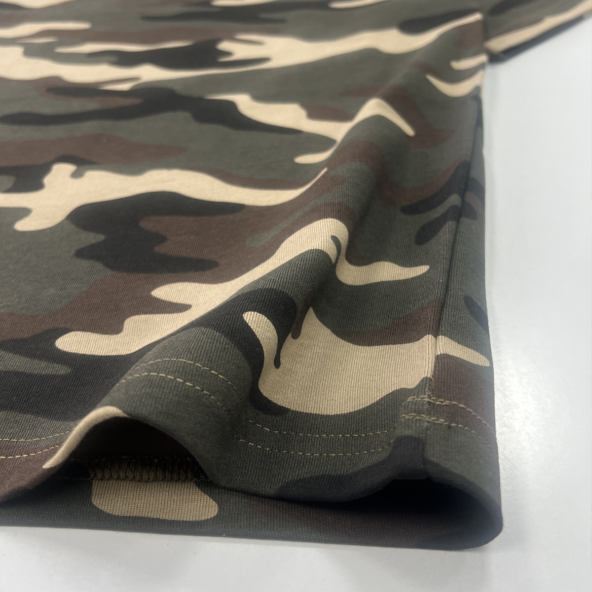 Unisex Heavyweight Cotton Camo Oversized T-Shirt (270GSM)