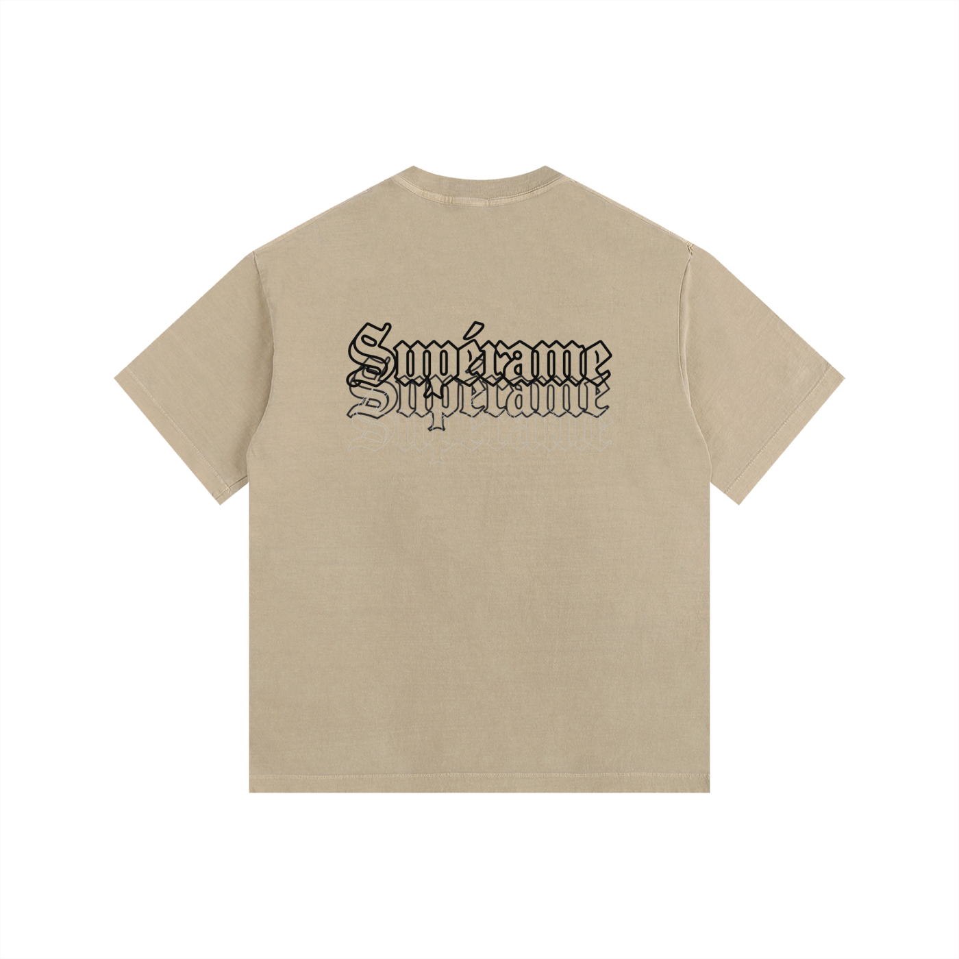 Vintage Washed Oversized Cotton T-Shirt