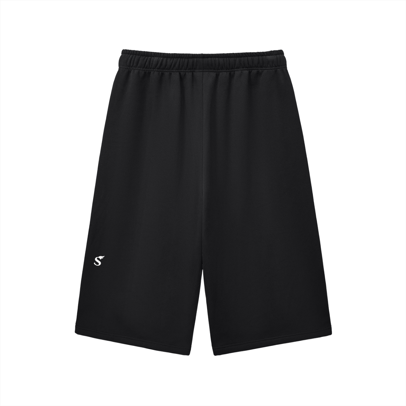 Relaxed Drawstring 3/4 Sweatpants