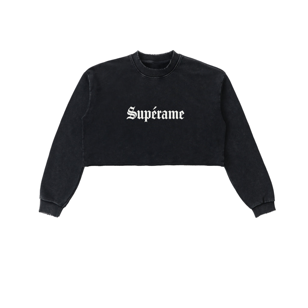 La Muñeca Cropped Sweatshirt
