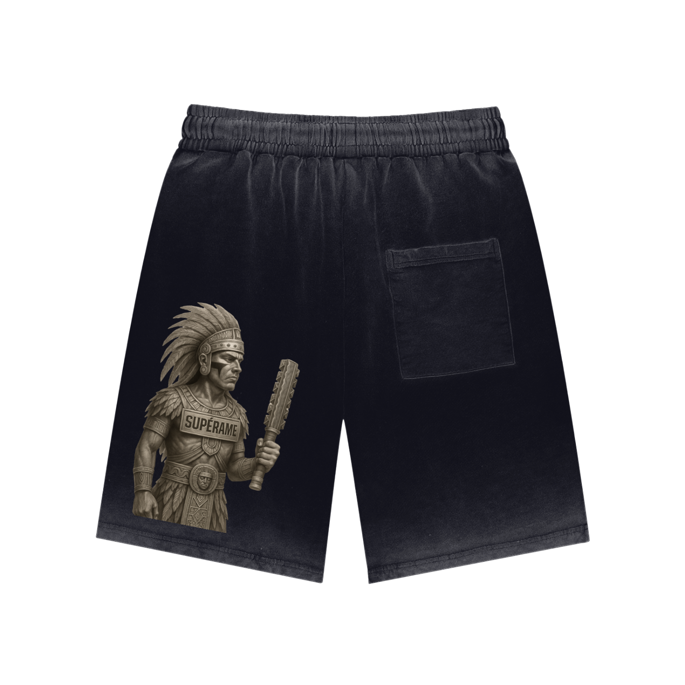 Reverse Dyed Sweatshorts