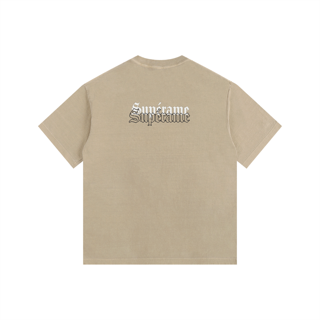 Vintage Washed Oversized Cotton T-Shirt
