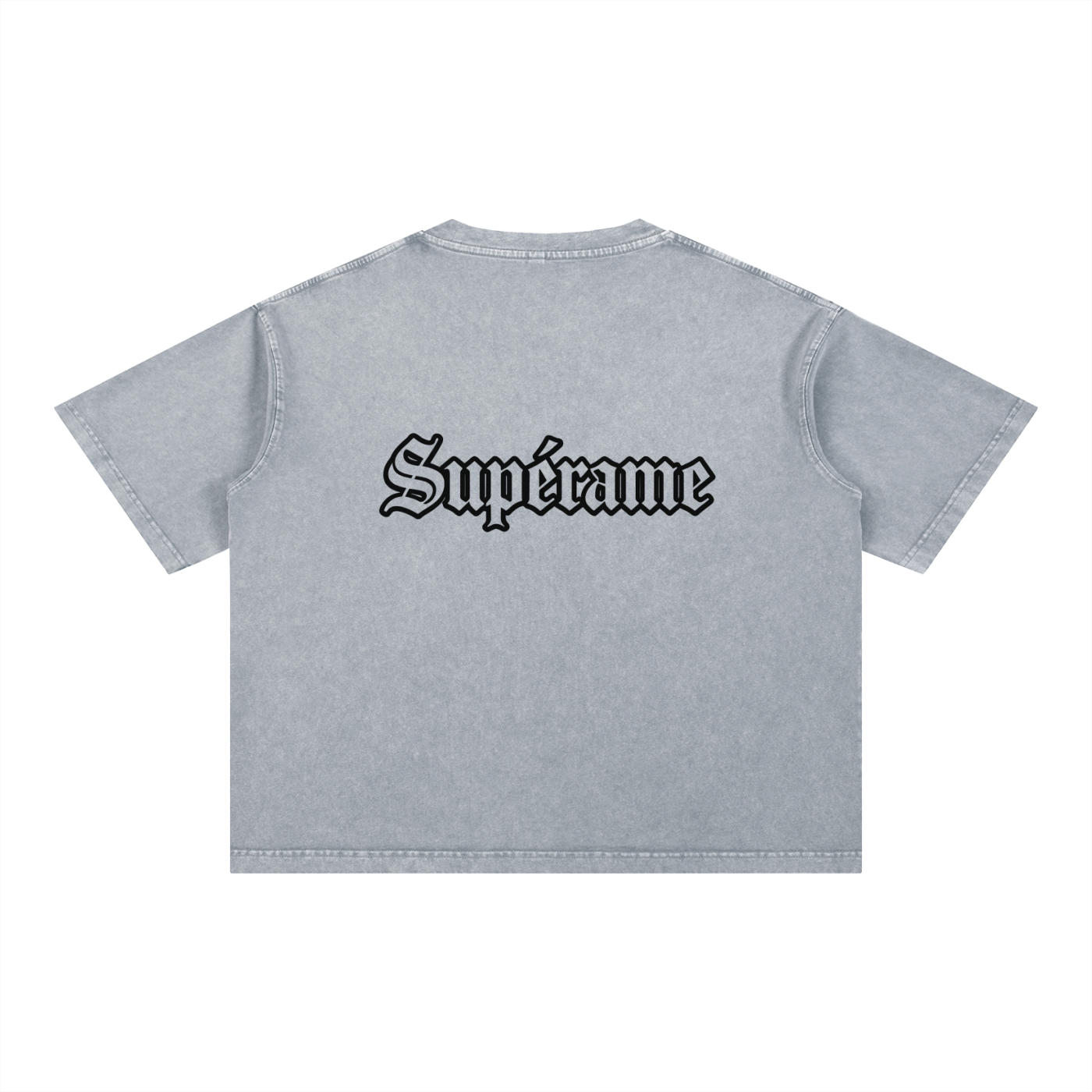 Mineral Wash Boxy Cotton T-Shirt