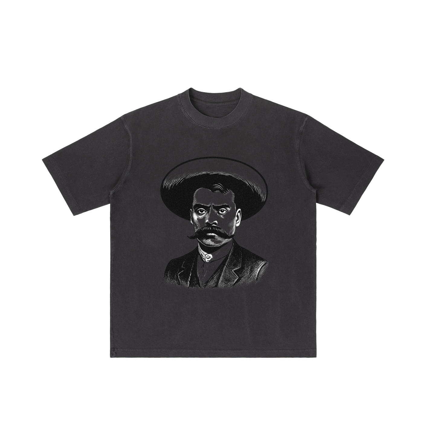 Zapata Vintage Wash Drop Shoulder T-shirt