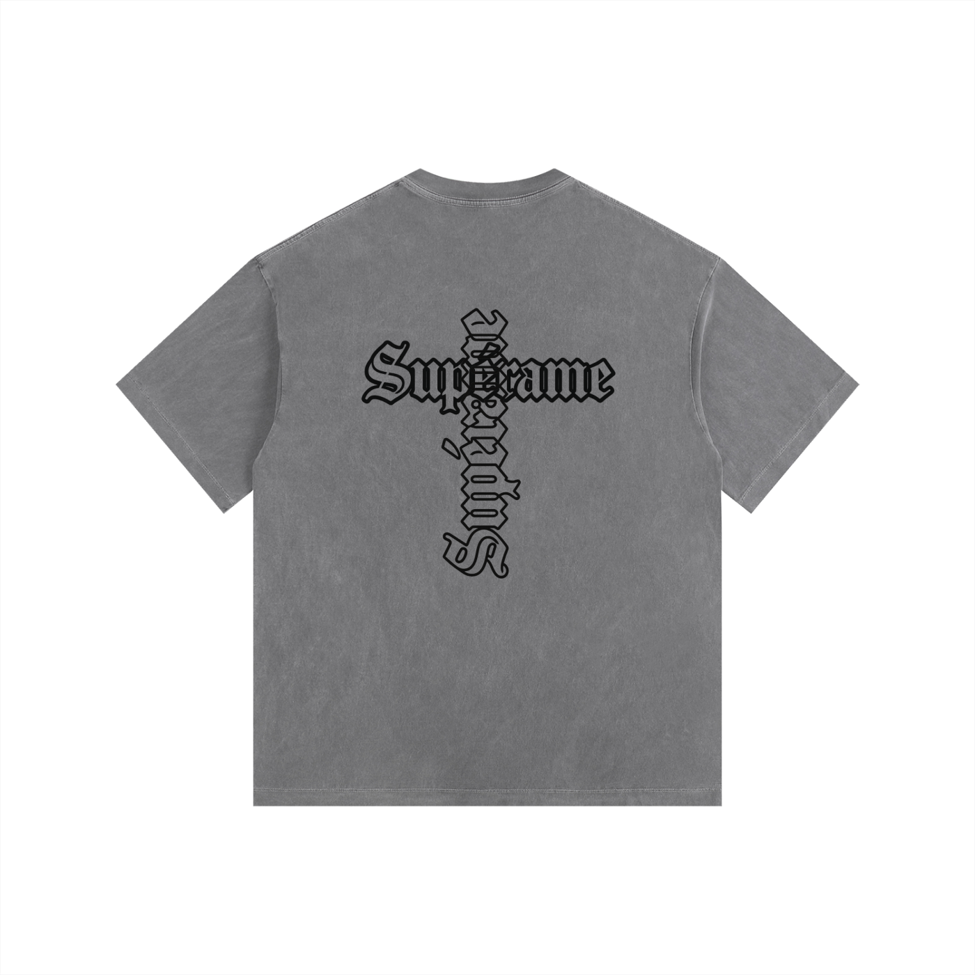 Vintage Washed Oversized Cotton T-Shirt