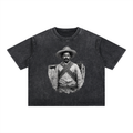 Mineral Wash Boxy Cotton T-Shirt