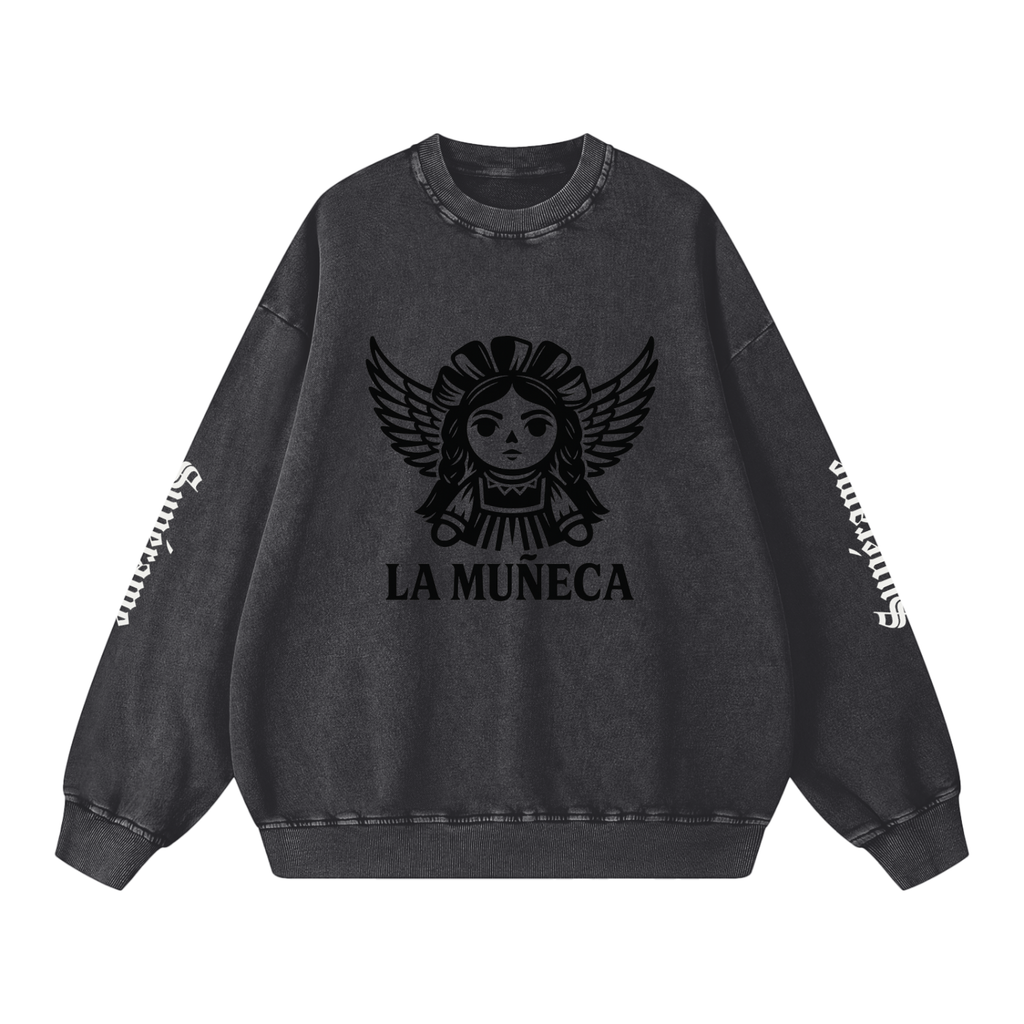 Snow Washed Oversized Sweatshirt