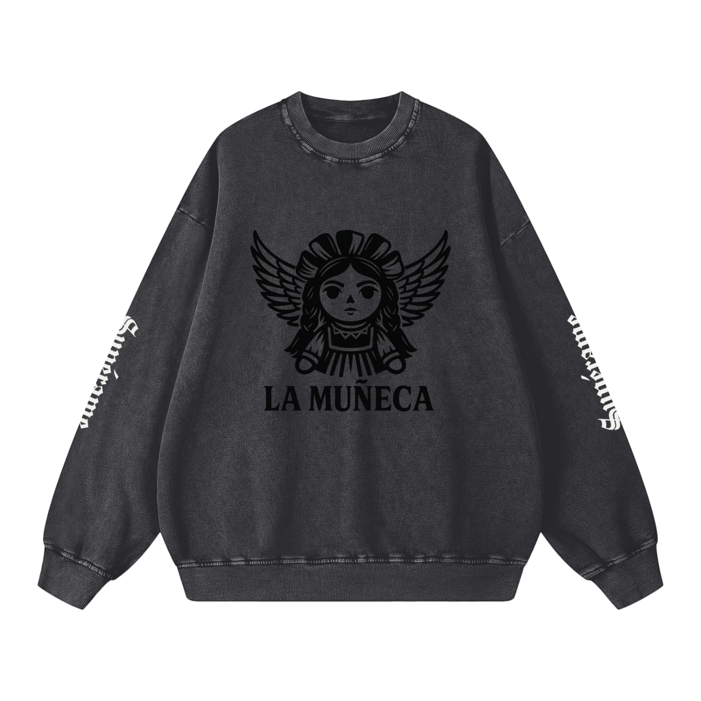 Snow Washed Oversized Sweatshirt