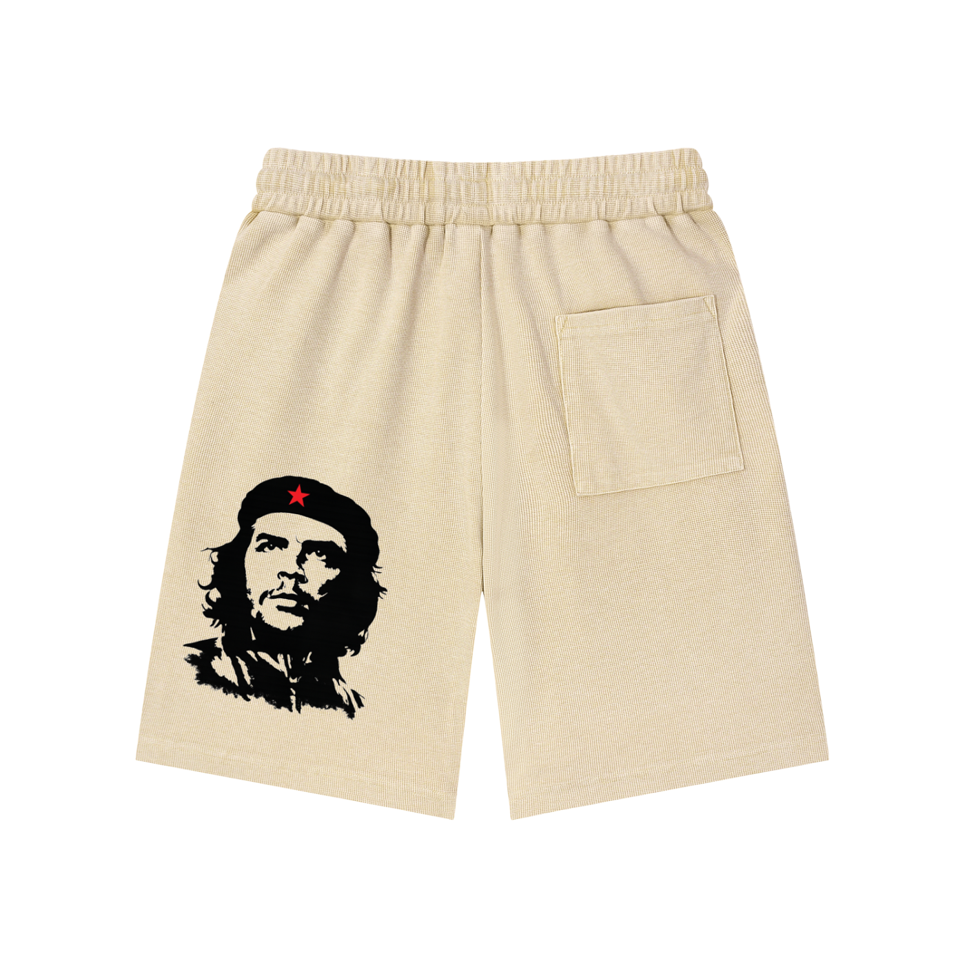 Mineral Wash Waffle Knit Shorts