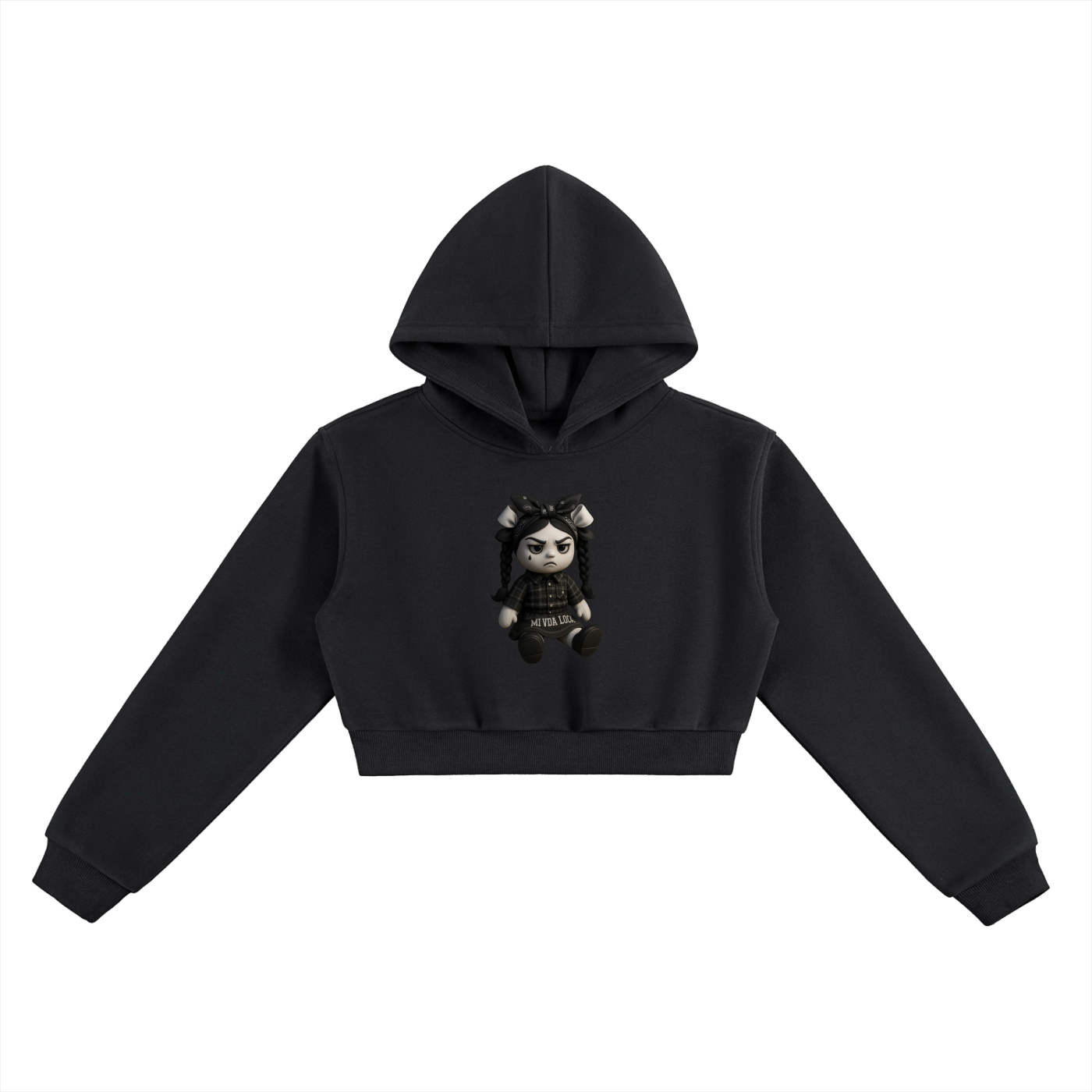 Essential Cropped Hoodie