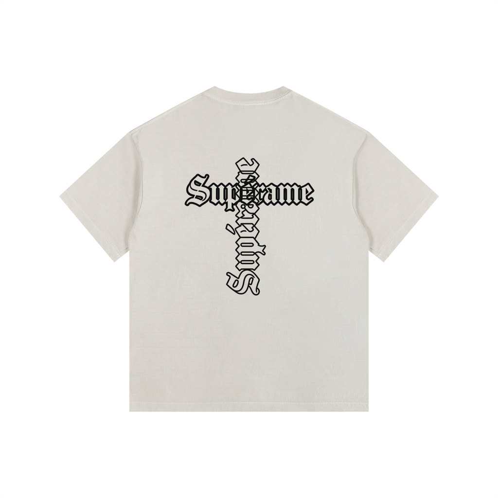 Vintage Washed Oversized Cotton T-Shirt