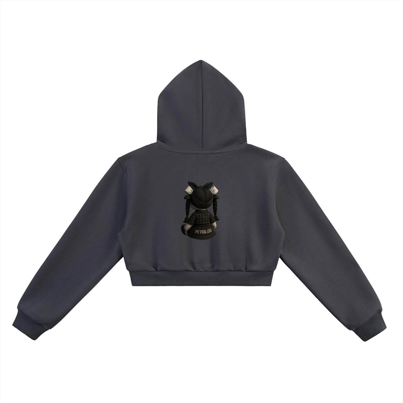 Essential Cropped Hoodie