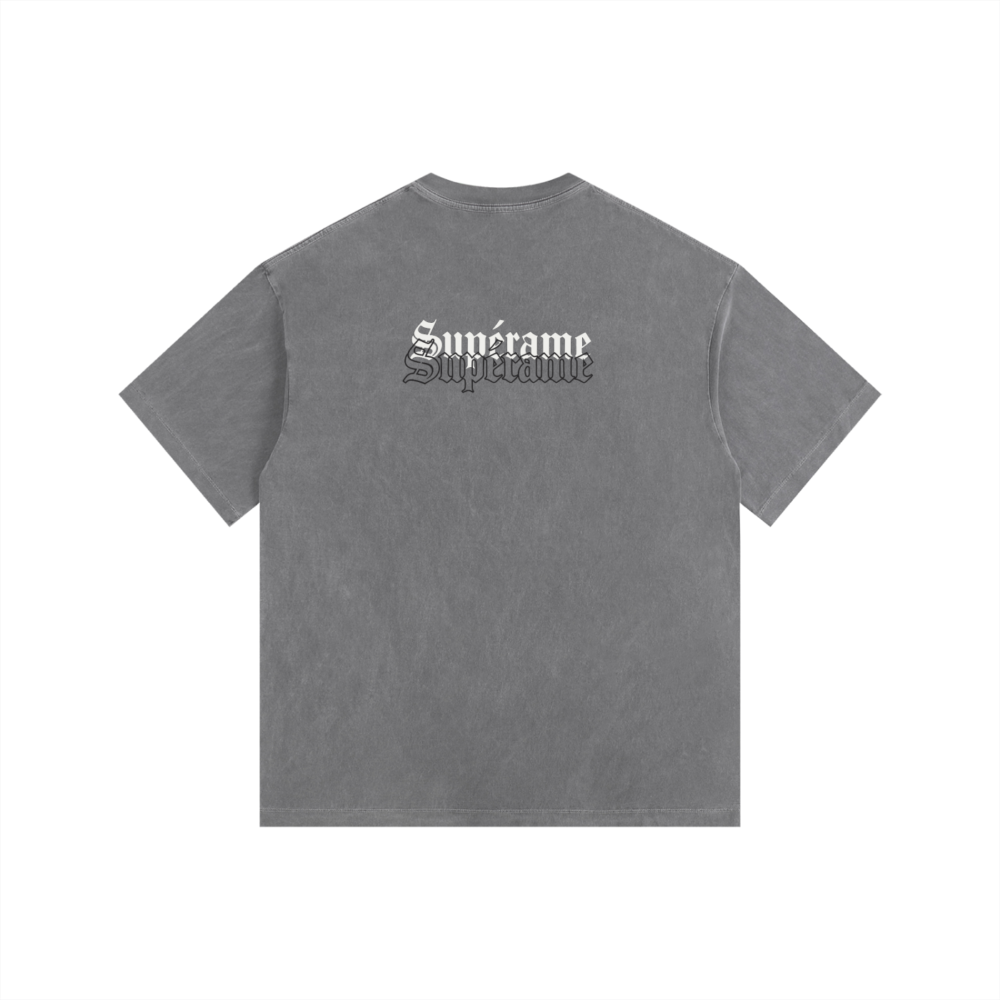 Vintage Washed Oversized Cotton T-Shirt