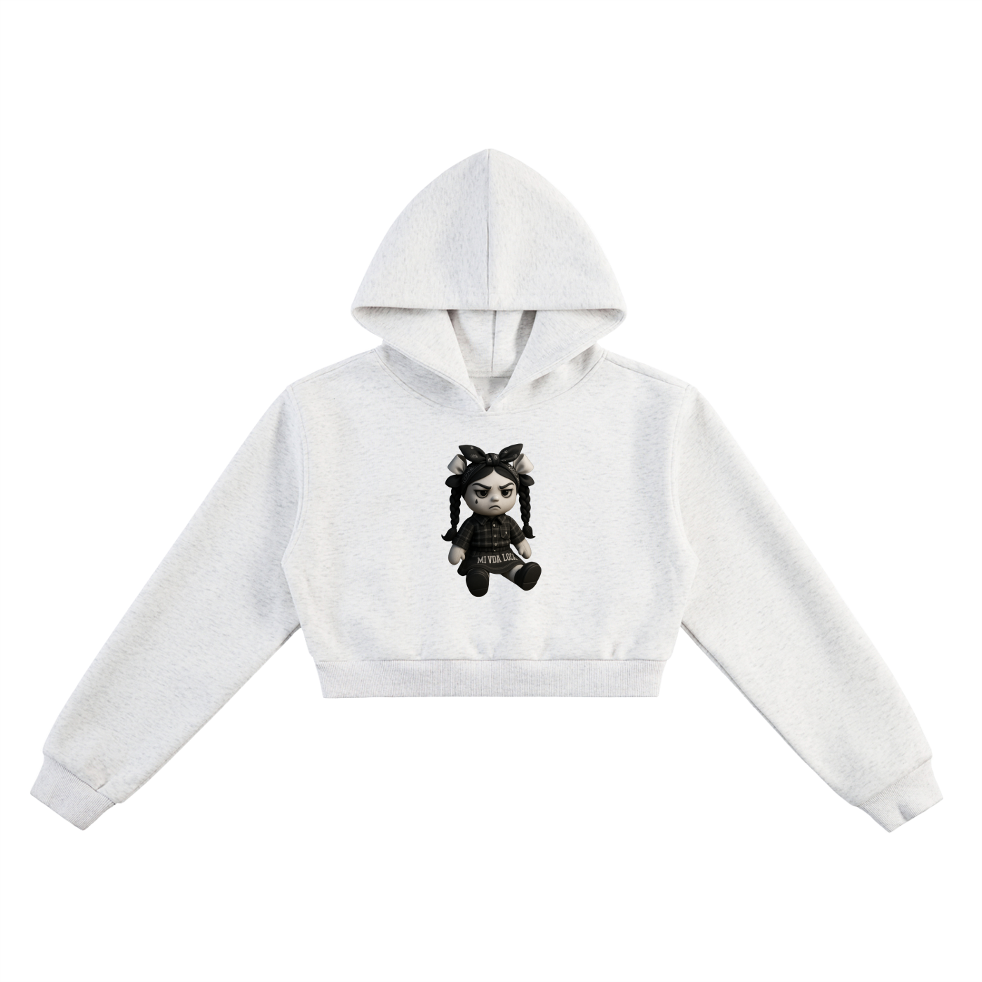 Essential Cropped Hoodie