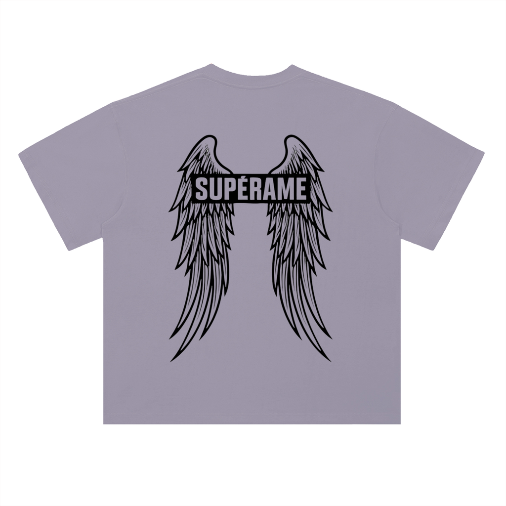 Heavyweight Drop Shoulder Cotton T-Shirt