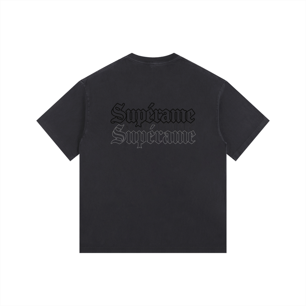 Vintage Washed Oversized Cotton T-Shirt