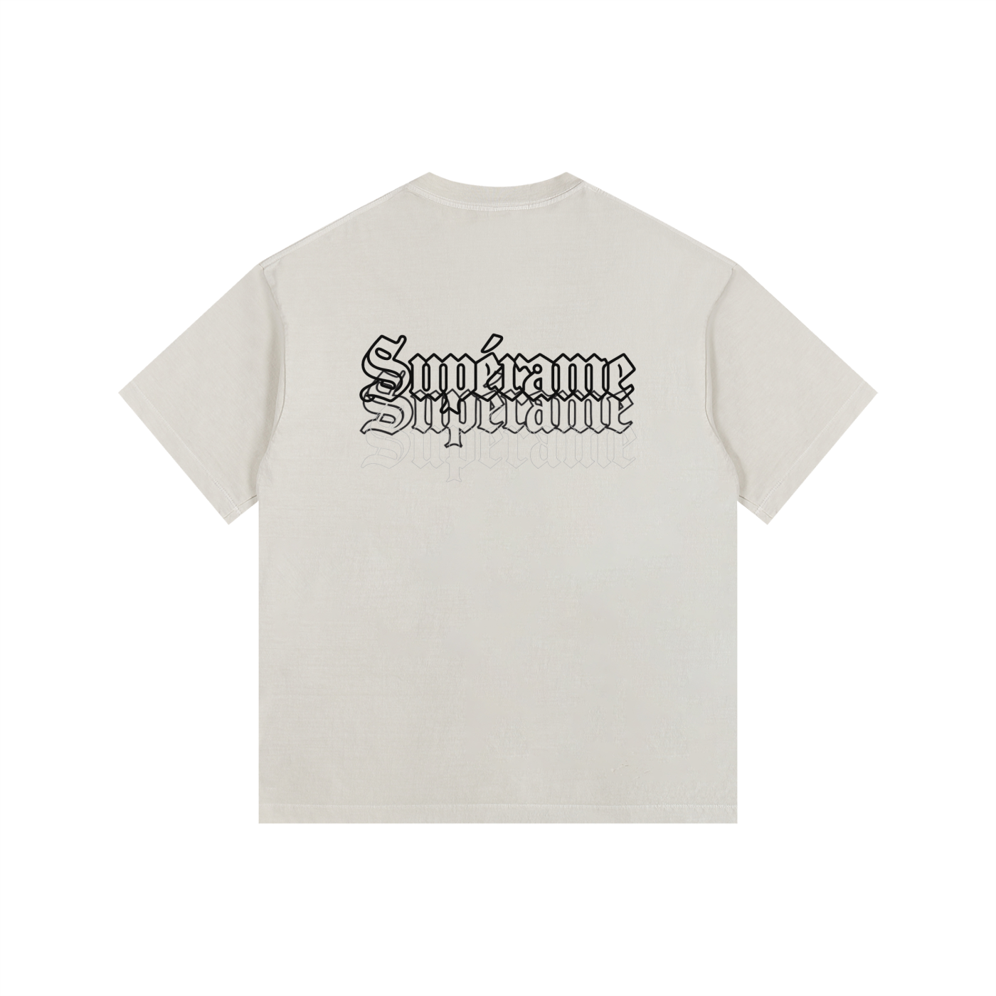 Vintage Washed Oversized Cotton T-Shirt