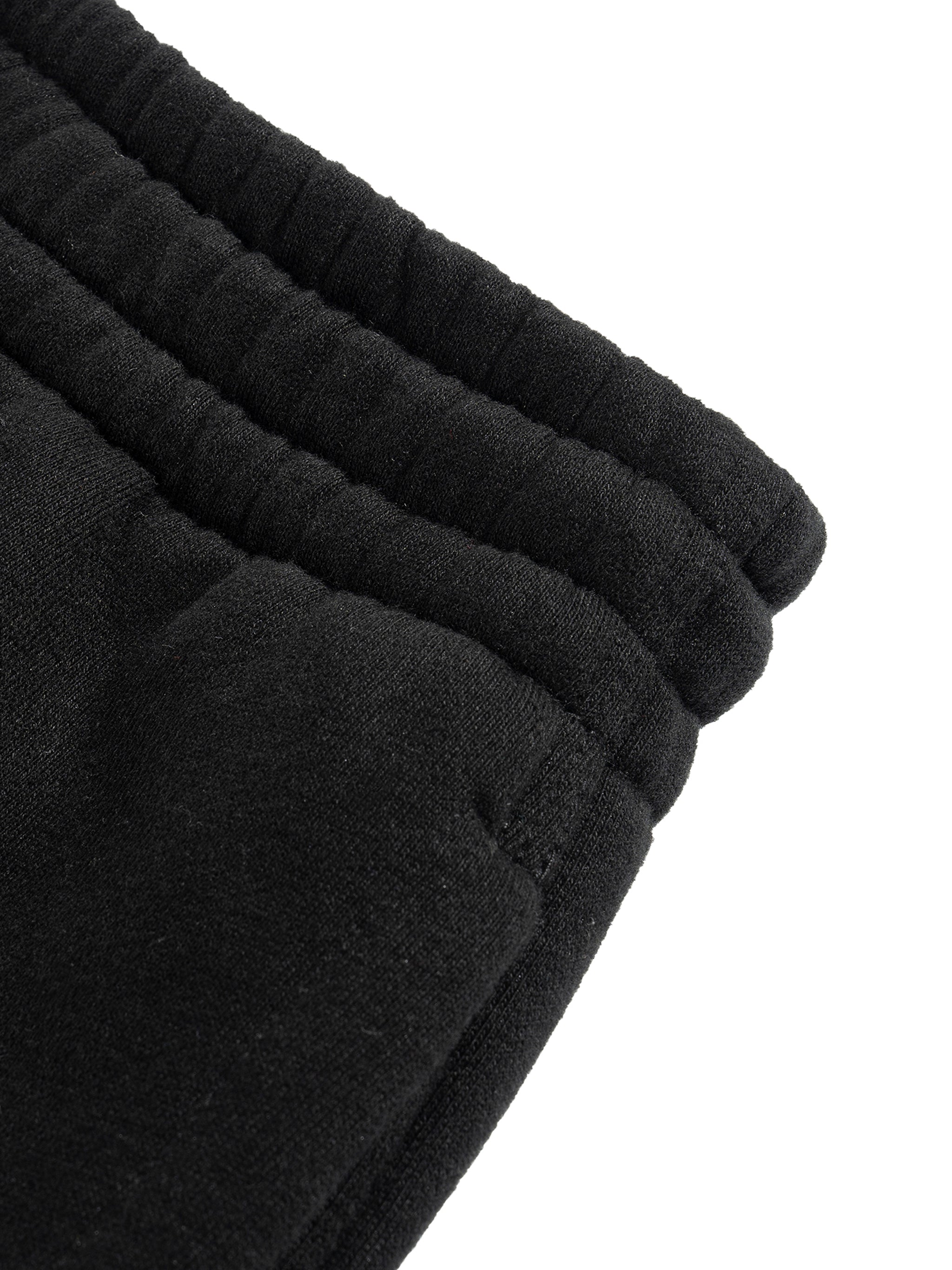 Fleece Drawstring Straight-Leg Sweatpants